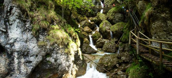 Medvědí soutěska Bärenschützklamm