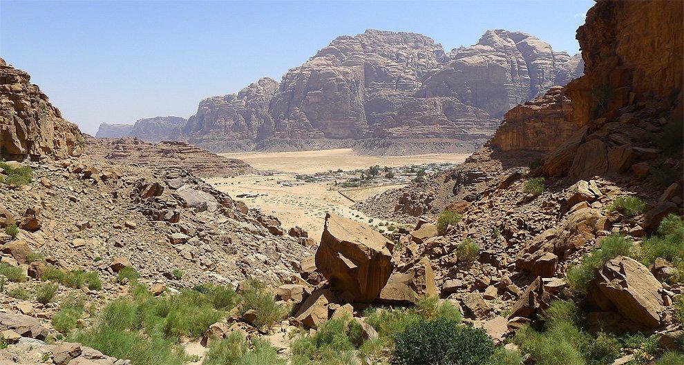 View of Wadi Rum