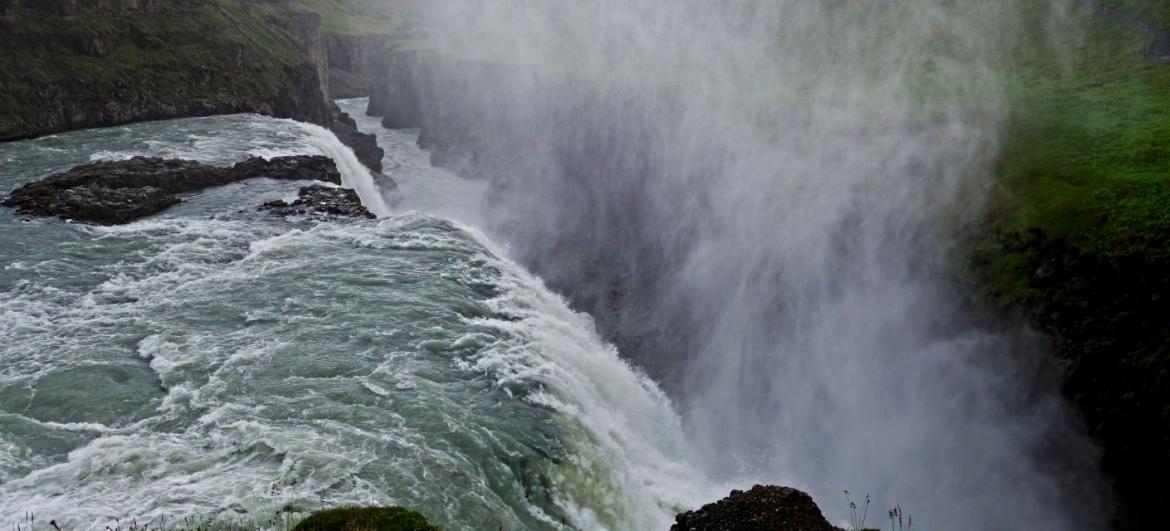 Vodopád Gullfoss