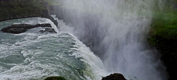 Vodopád Gullfoss