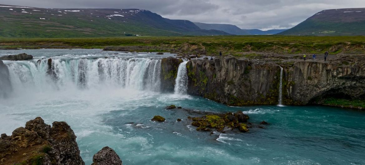 Vodopád Godafoss
