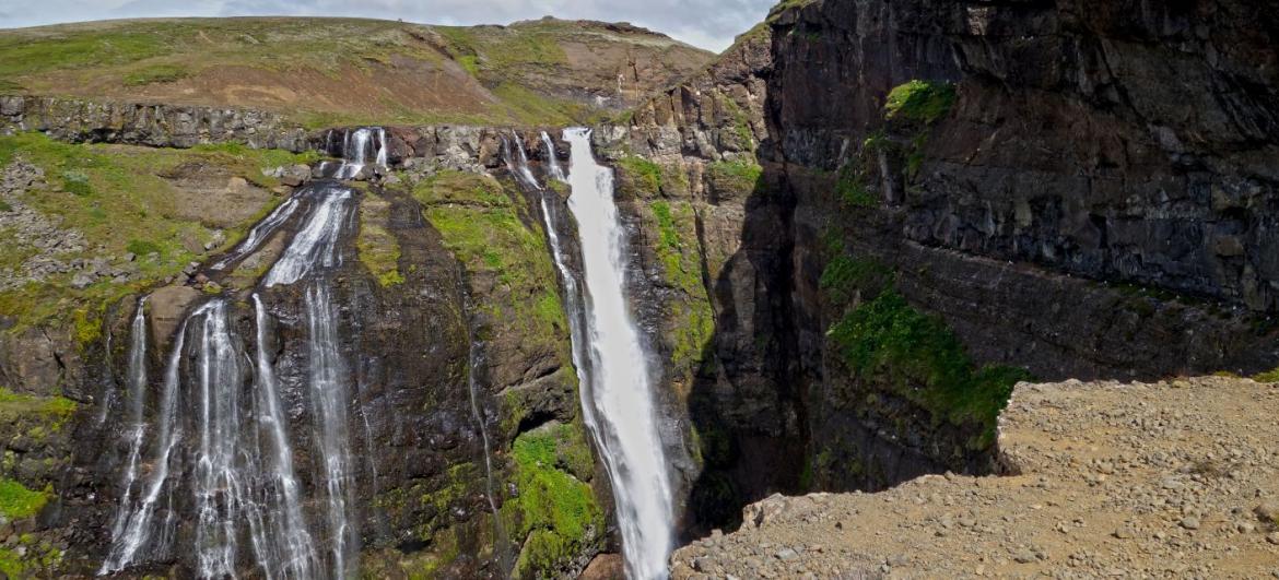 Vodopád Glymur