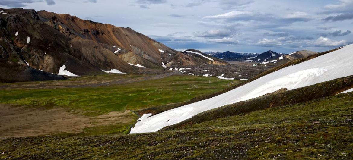 Duhové hory Landmannalaugar