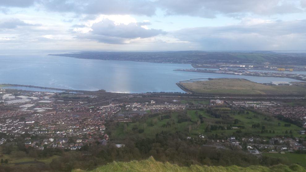 Výhled na celý Belfast