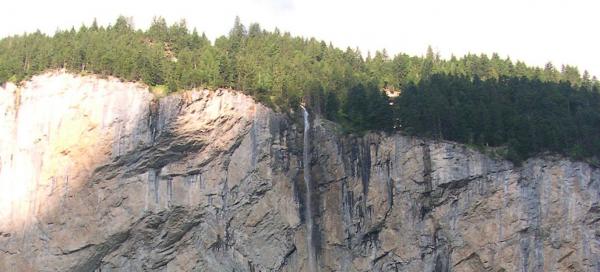 Vodopád Staubbachfall