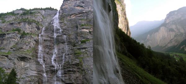 Vodopád Mürrenbachfall