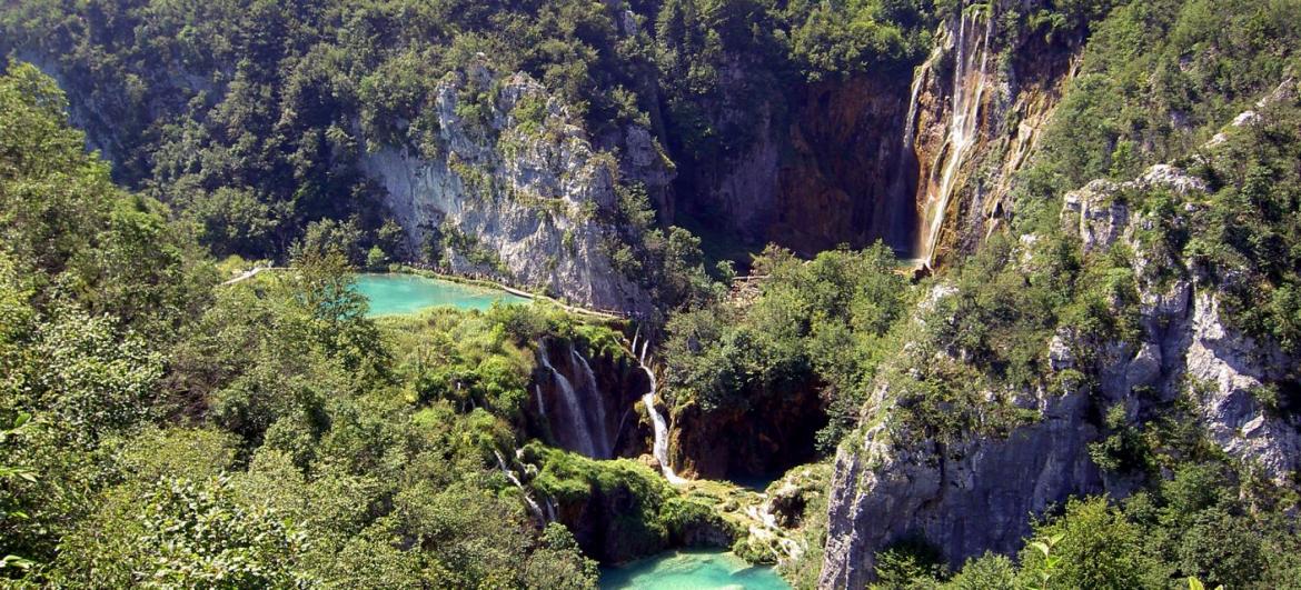 Velký vodopád Plitvice