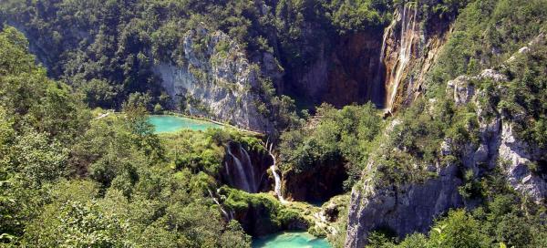 Velký vodopád Plitvice