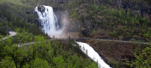 Vodopád Skjervsfossen