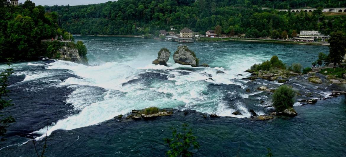 Vodopády Rheinfall