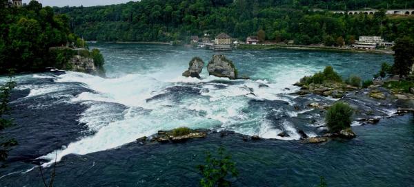 Vodopády Rheinfall