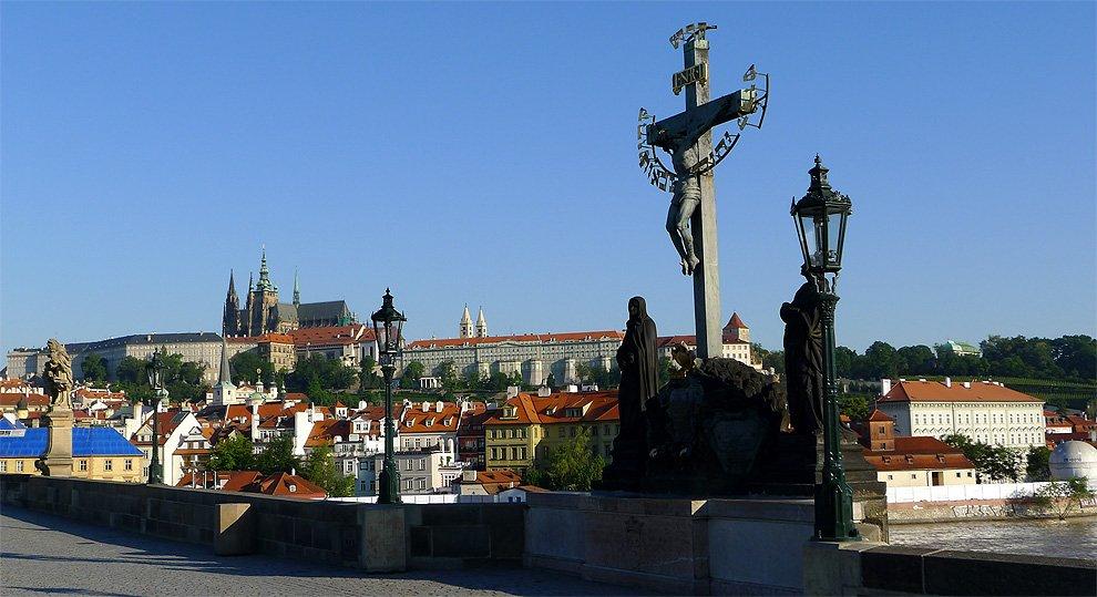 Charles Bridge in the morning