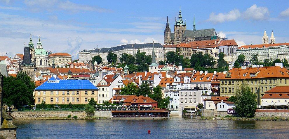 Prague castle panorama