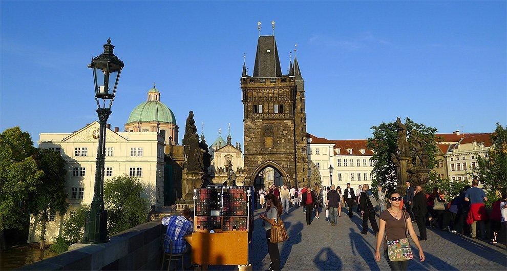 Artists on the Charles Bridge