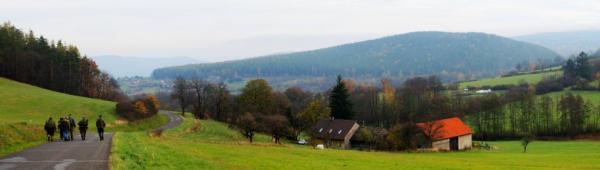 Pohled na Hřebeny