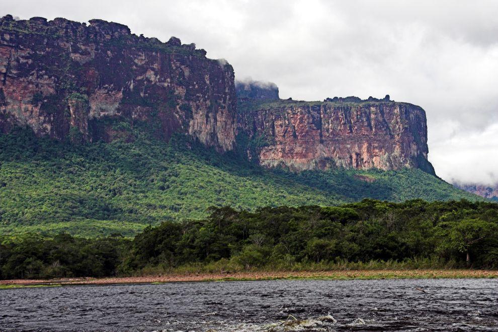 Nádherná krajina parku Canaima