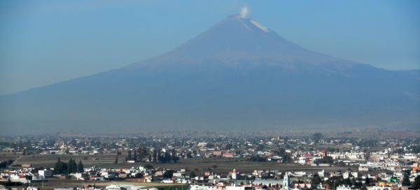 Sopka Popocatépetl