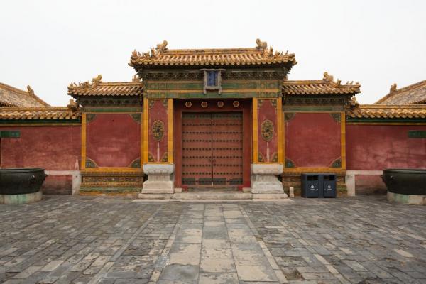 Zakázané město "Hall of Clocks" (Fengxian dian)