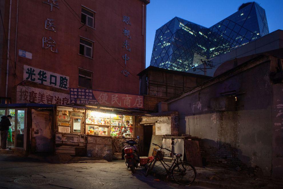 Hutong - staré nahrazuje nové...