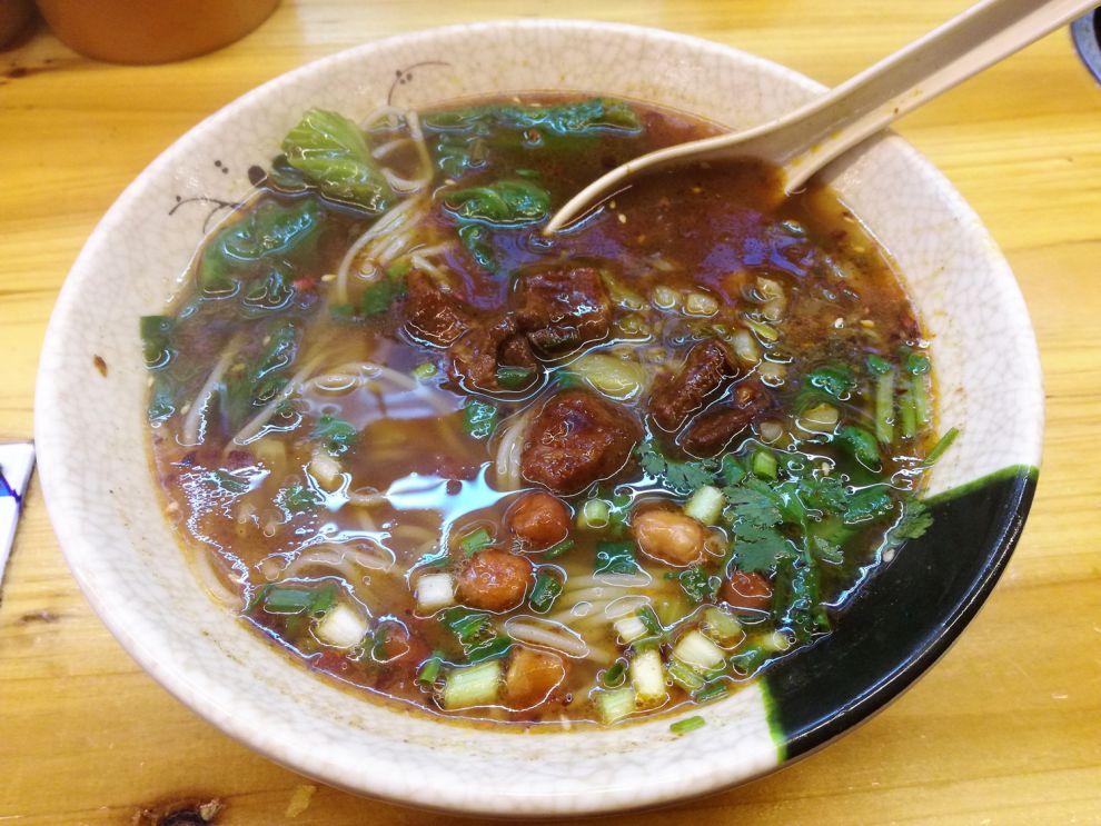 Goat Noodles soup
