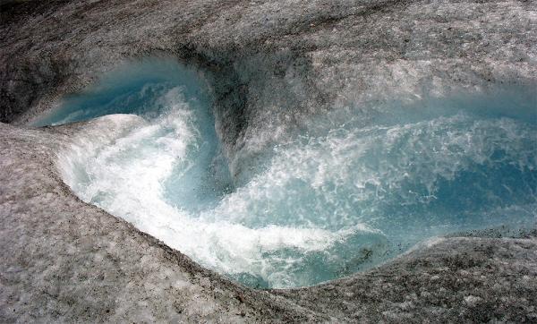 Glacial river
