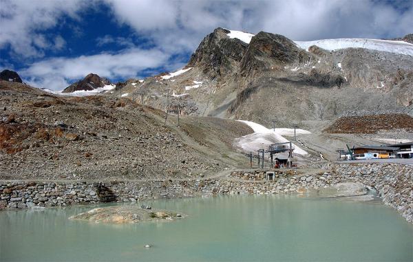 At the Glacier Tiefenbach