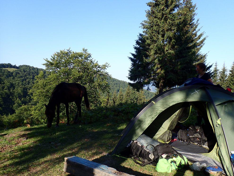 Tábořiště.