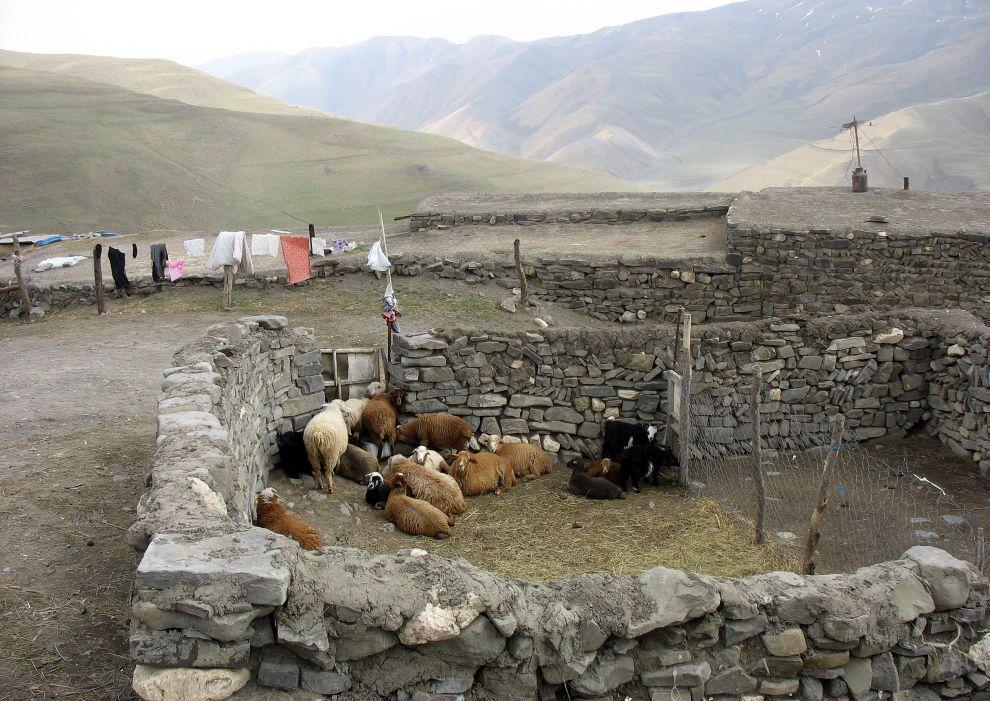 Dvorek v Xinaliqu