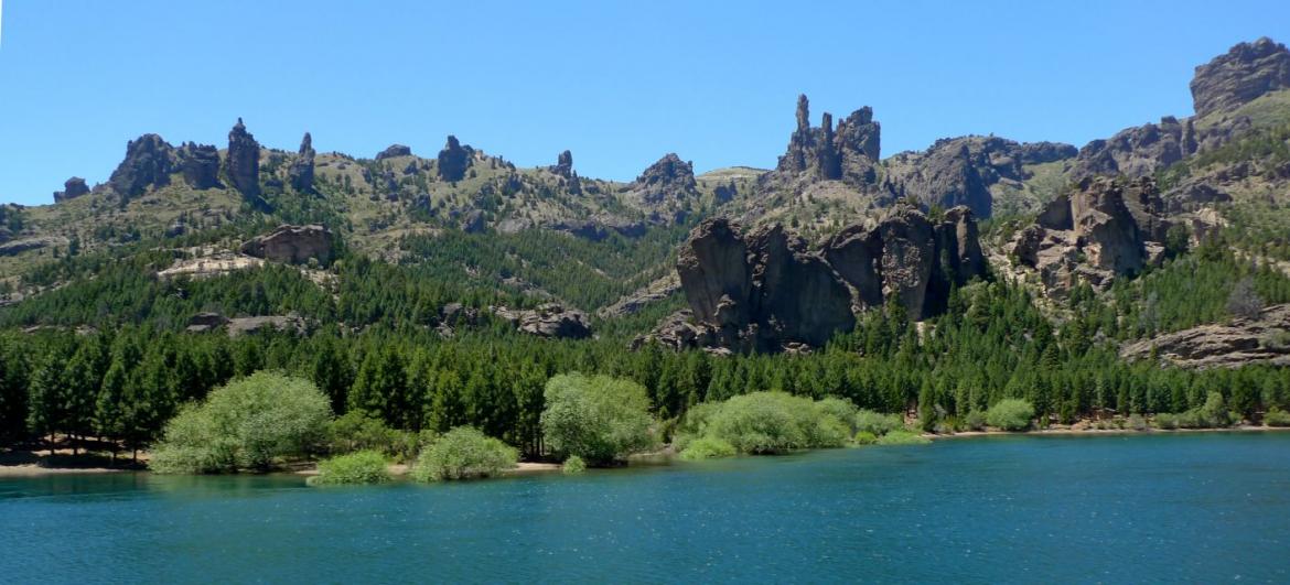 Jízda údolím řeky Limay