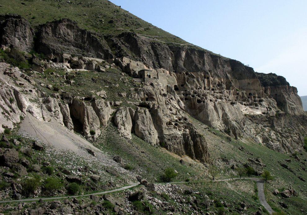 Výstup do Vardzia