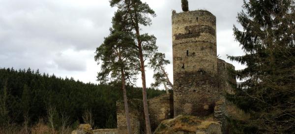 Gutštejn Castle Ruins