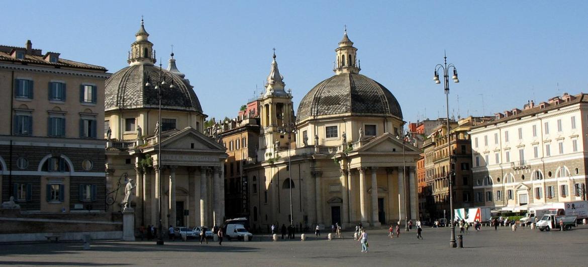 Náměstí Piazza del Popolo