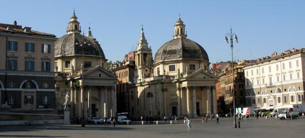 Náměstí Piazza del Popolo