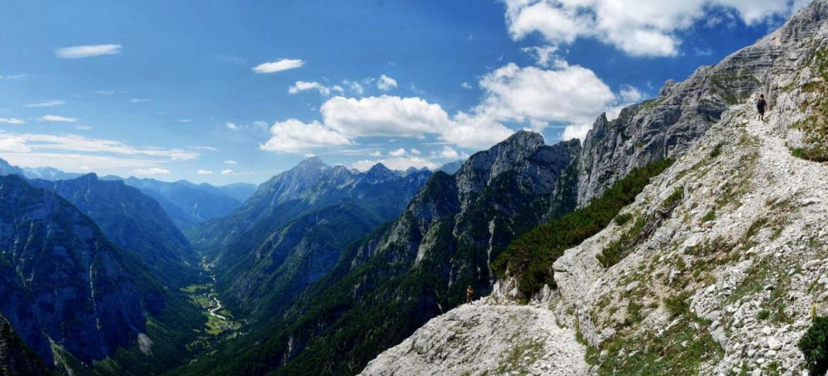 Výstup na Pogačnikov Dom