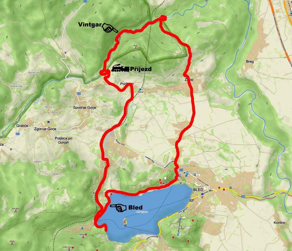 Mapa okruhu