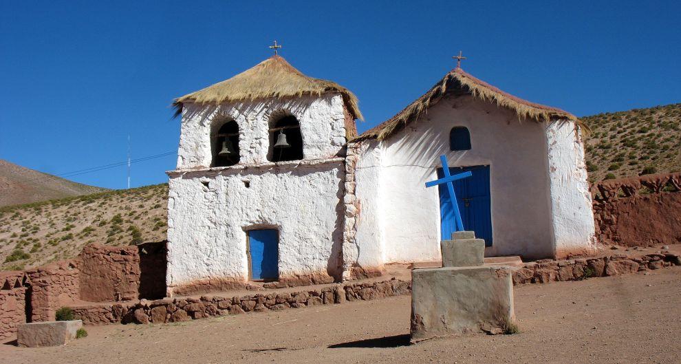 Kostelík v Machuca