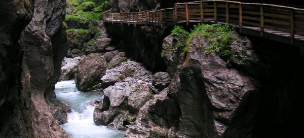 Soutěska Lichtensteinklamm