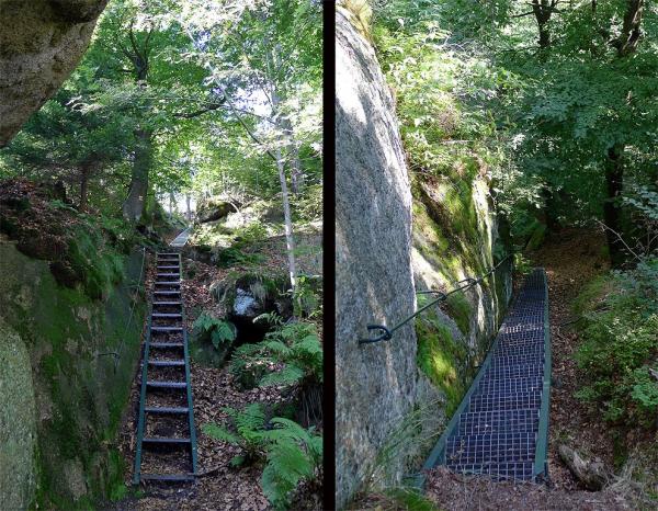 Iron ladders