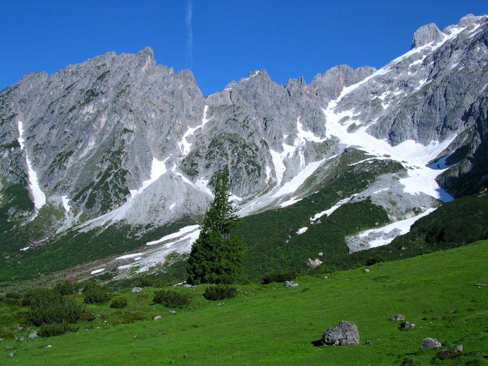 Výstupová cesta na Hochkönig