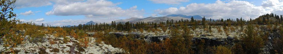 Výhledy na Rondane