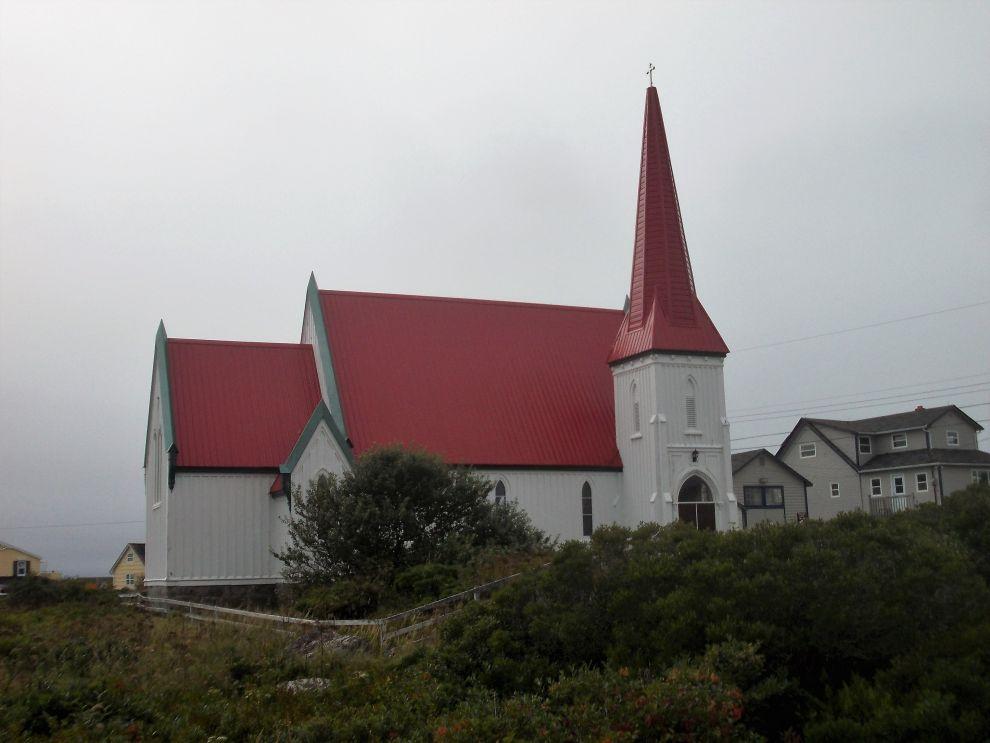 Kostelík na Peggy´s Cove