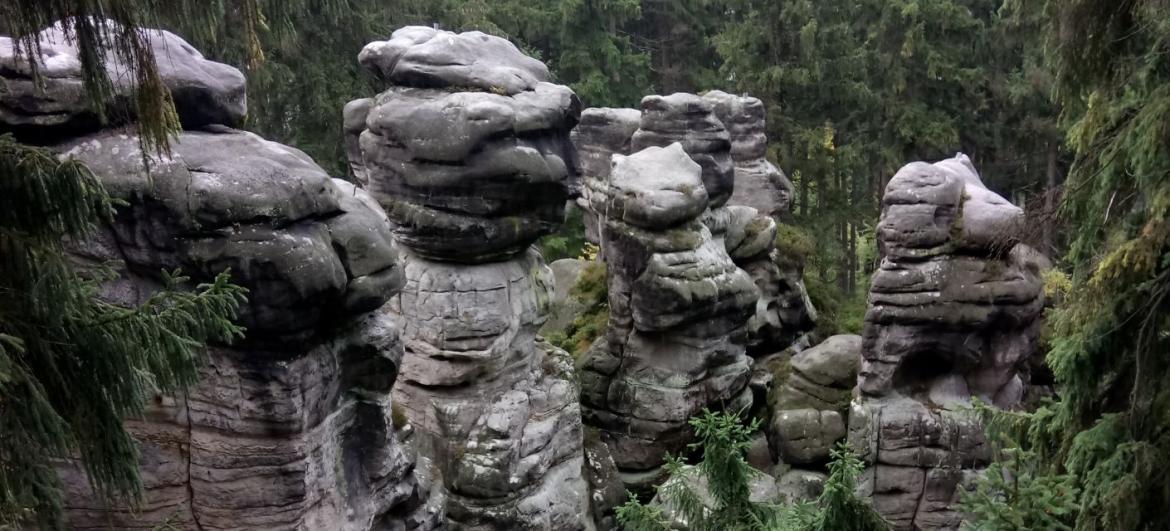 Výstup na stolovou horu Ostaš