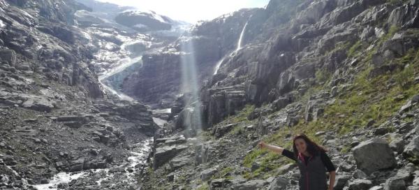 Cestopis Norsko 2017 - Jostedalsbreen