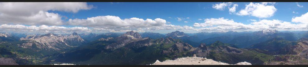 Tofana di Rozes vrchol 3225m