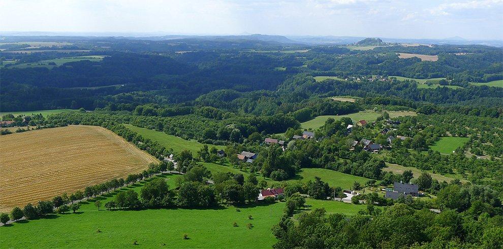 Výhled na Vyskeř