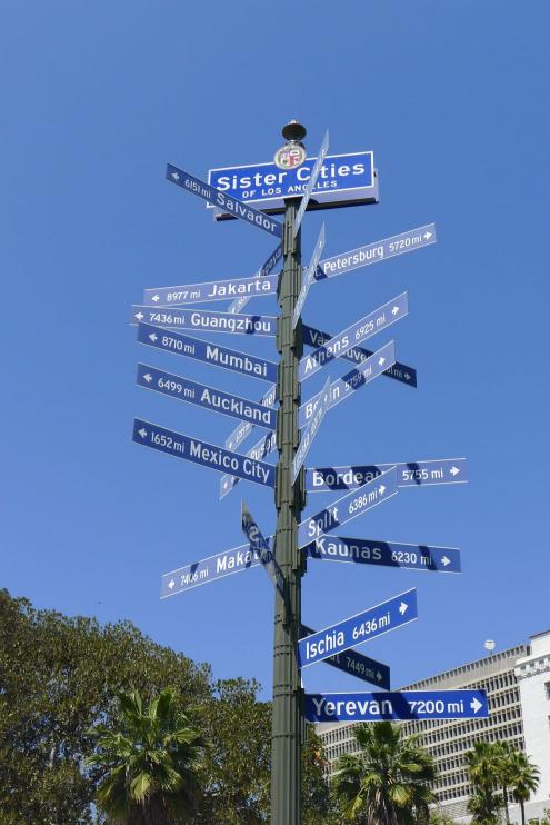 Sesterská města Los Angeles