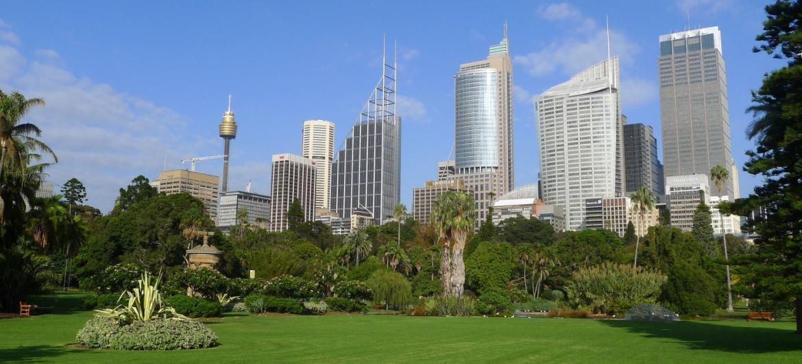 Botanická zahrada v Sydney