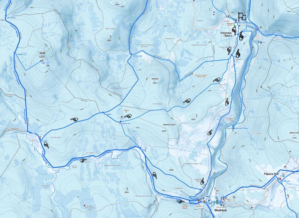 Mapa okruhu
