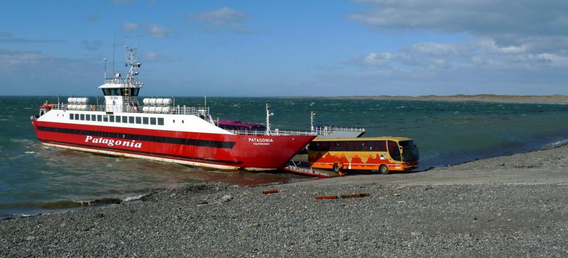 Jízda Ushuaia - Punta Arenas