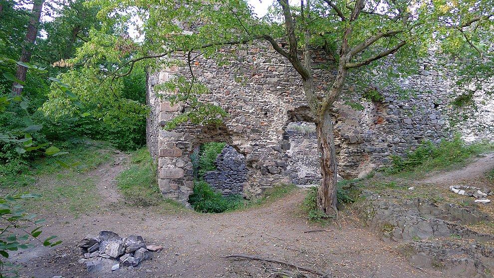 Hlavní část zříceniny